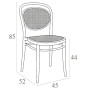 Стул Siesta (MarcelXL stacking armchair), арт. 258