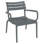 Кресло Siesta Paris Lounge 275 Dark Grey