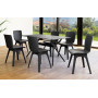 Стол Siesta (Air Table 140) черный. арт.705