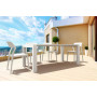 Стол Siesta 774 Vegas Table Medium 100*180/220 White
