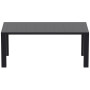 Стол Siesta 774 Vegas Table Medium 100*180/220 Black