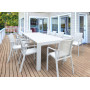 Стол Siesta 776 Vegas extendible XL 100*260/300 White
