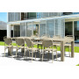Стол Siesta 776 Vegas extendible XL 100*260/300 White
