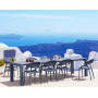 Стол Siesta 776 Vegas extendible XL 100*260/300 White