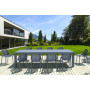 Стол Siesta 776 Vegas extendible XL 100*260/300 Dark Grey
