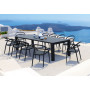 Стол Siesta 776 Vegas extendible XL 100*260/300 Black