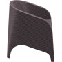 Кресло ротанг Siesta (Aruba armchair), арт. 804 Brown