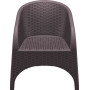 Кресло ротанг Siesta (Aruba armchair), арт. 804 Brown