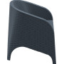 Кресло Siesta ротанг (Aruba armchair), арт. 804 Dark Grey