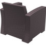 Кресло ротанг Siesta (Monaco Lounge Armchair), арт. 831 Brown