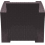 Кресло ротанг Siesta (Monaco Lounge Armchair), арт. 831 Brown