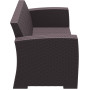 Диван, софа Siesta ротанг (Monaco Lounge Sofa), арт. 832 Brown