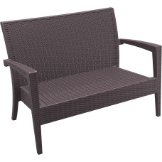 Диван, софа Siesta иск. ротанг (Miami Lounge Sofa), арт. 845 Brown