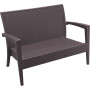 Диван, софа Siesta иск. ротанг (Miami Lounge Sofa), арт. 845 Brown