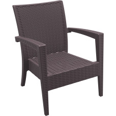 Кресло Siesta (Miami Lounge Armchair) Арт. 850 Brown