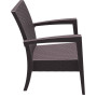 Кресло Siesta (Miami Lounge Armchair) Арт. 850 Brown