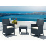 Столик кофейный Siesta  (Miami Lounge Side Table) арт. 858 Brown