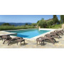 Столик кофейный Siesta  (Miami Lounge Side Table) арт. 858 Brown