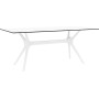 Стіл Siesta з ротанговою ніжкою Ibiza Table90*180 Арт. 865 Brown