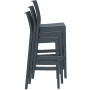 Стул барный Siesta (Jamaica bar stool), арт.866 Dark Grey