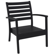 Кресло штабелированное Siesta Artemis XL 004 Black