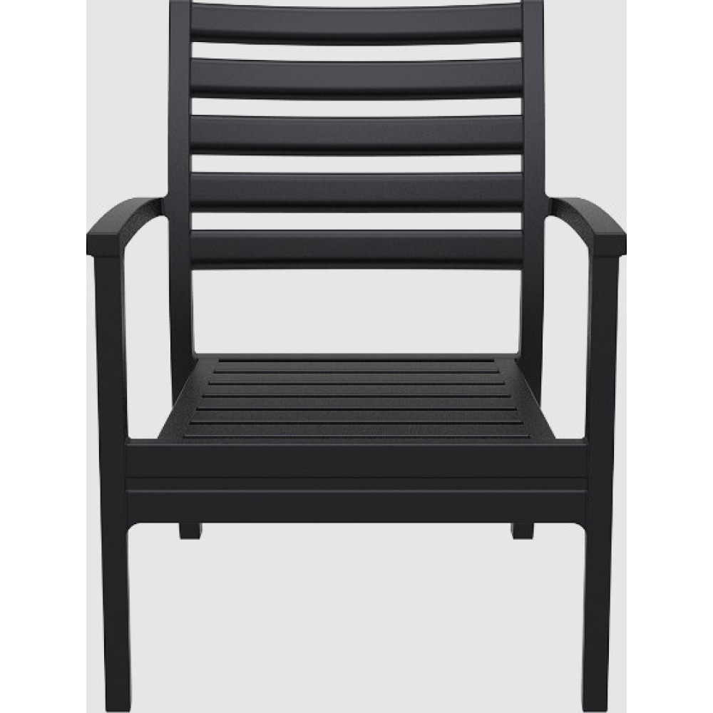 Кресло штабелированное Siesta Artemis XL 004 Black