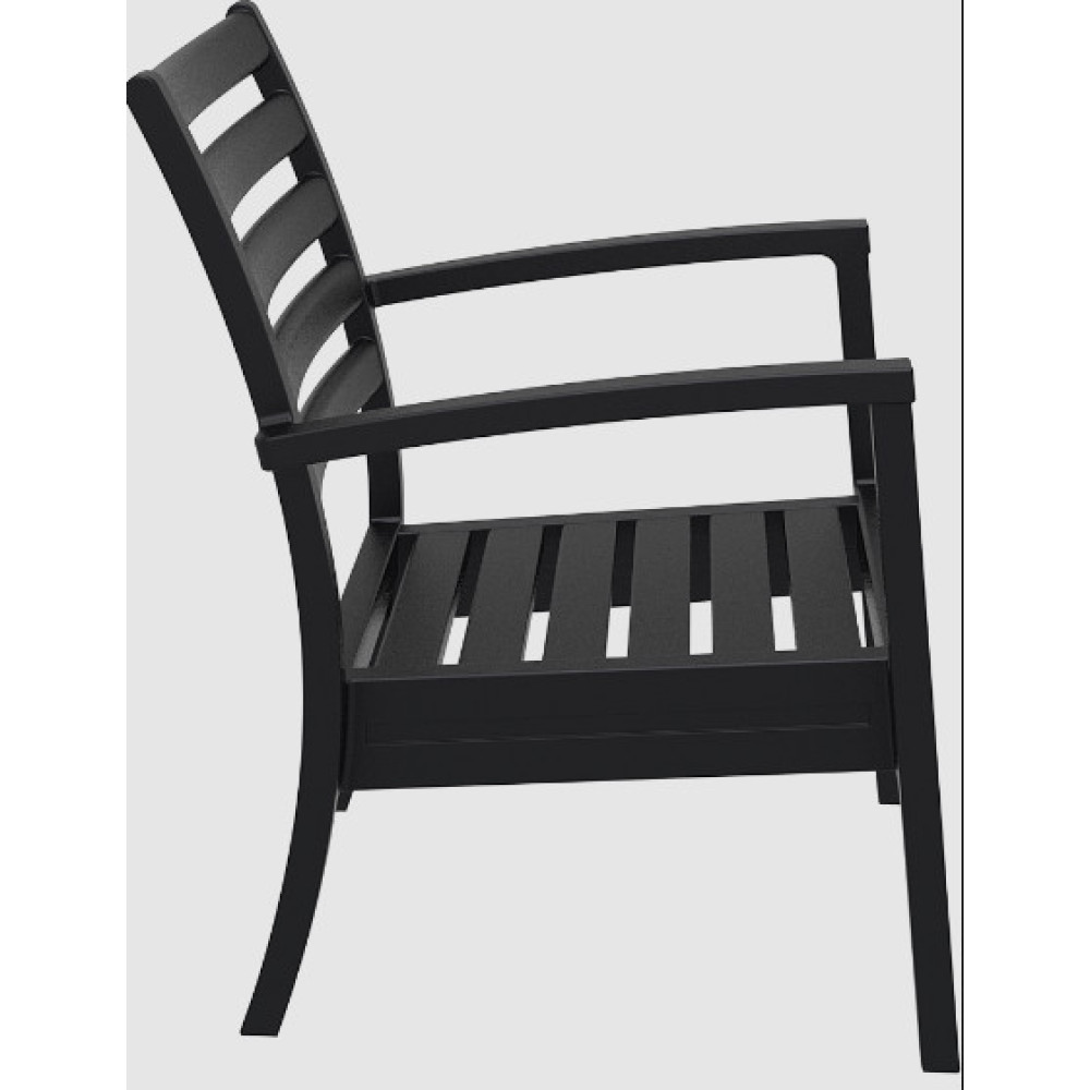 Кресло штабелированное Siesta Artemis XL 004 Black