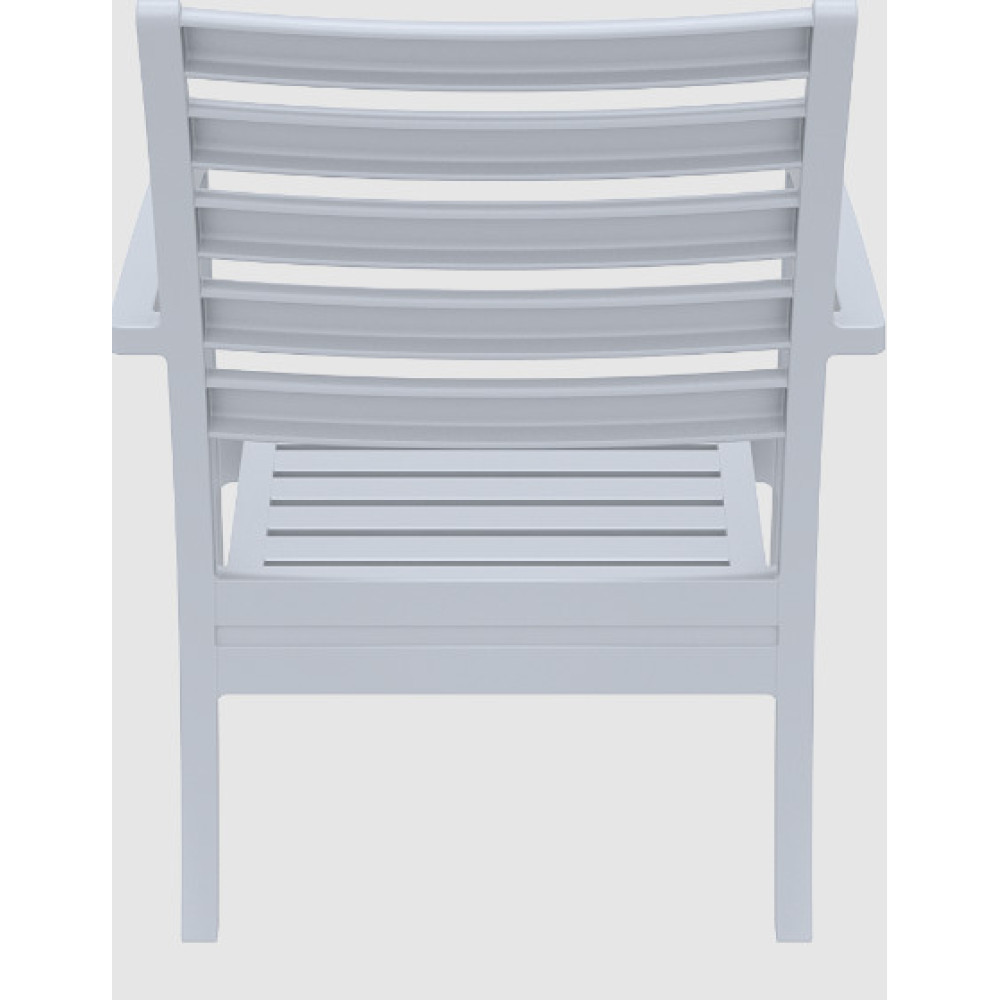 Кресло штабелированное Siesta Artemis XL 004 Silver-Grey
