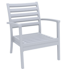 Кресло штабелированное Siesta Artemis XL 004 Silver-Grey