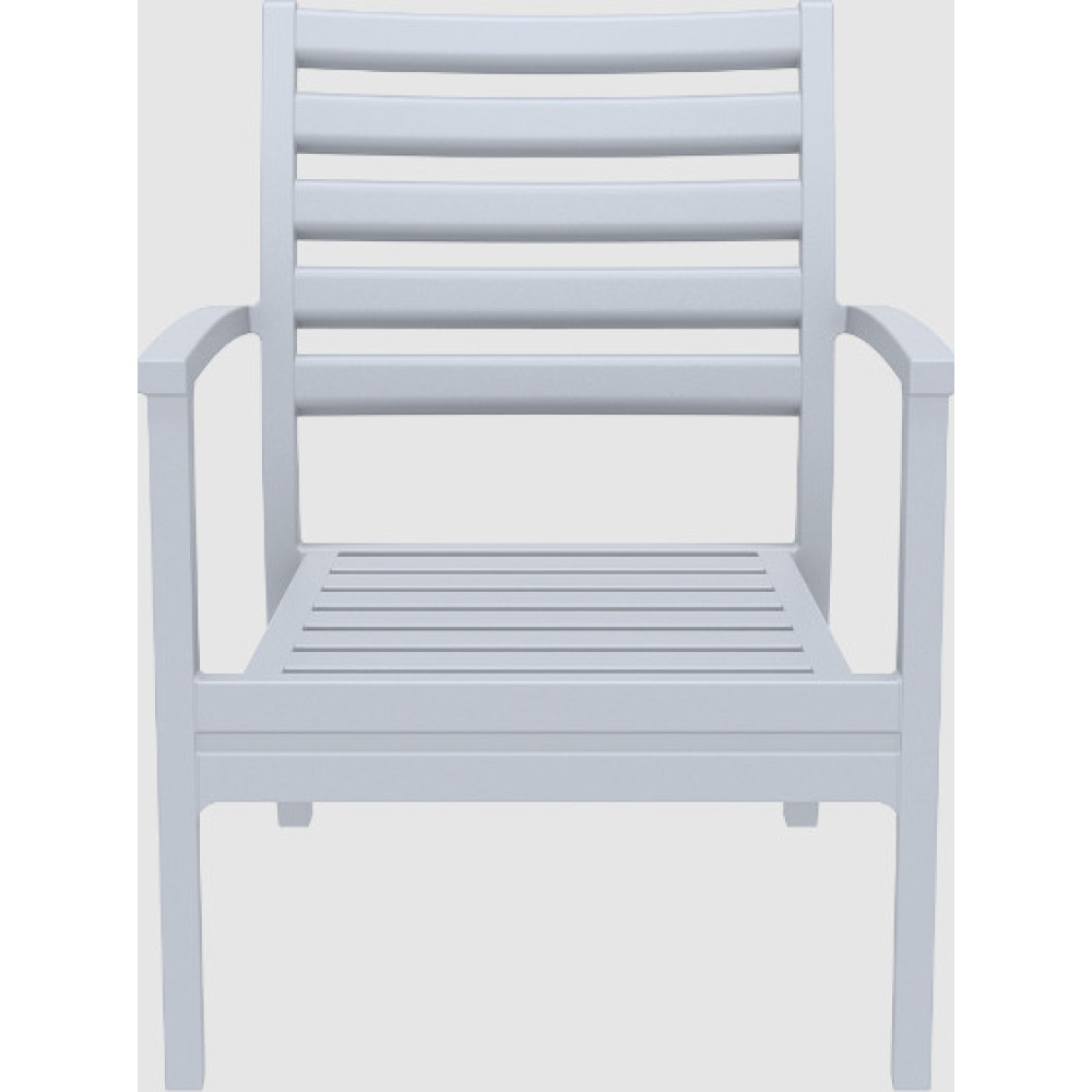 Кресло штабелированное Siesta Artemis XL 004 Silver-Grey