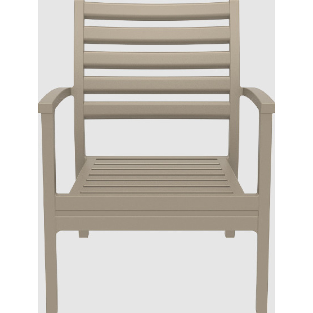 Кресло штабелированное Siesta Artemis XL 004 Taupe
