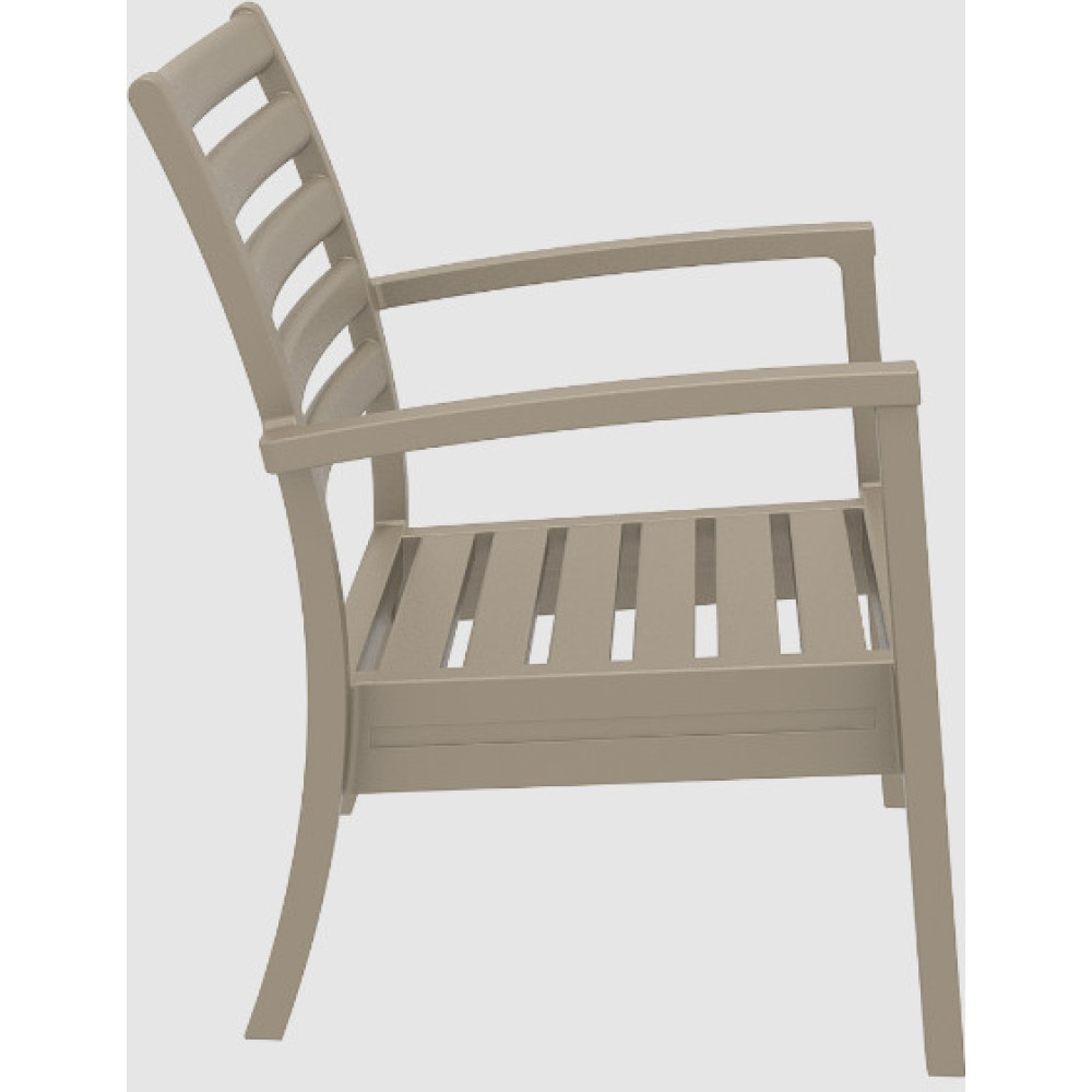 Кресло штабелированное Siesta Artemis XL 004 Taupe