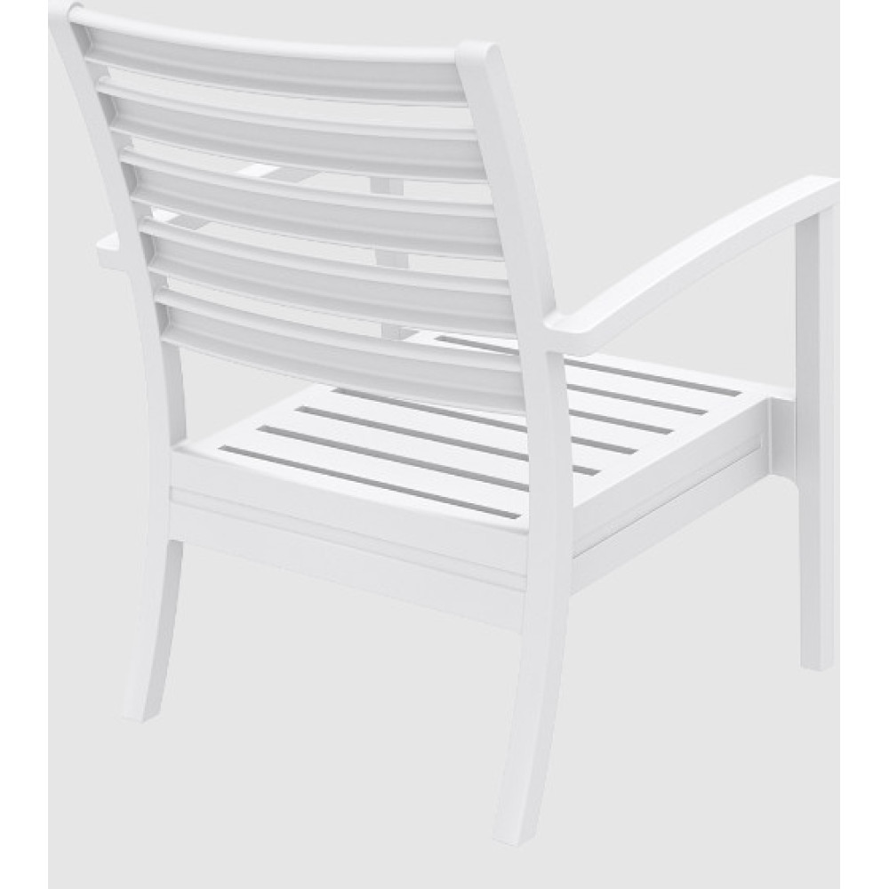Кресло штабелированное Siesta Artemis XL 004 White