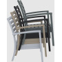 Кресло штабелированное Siesta Artemis XL 004 White