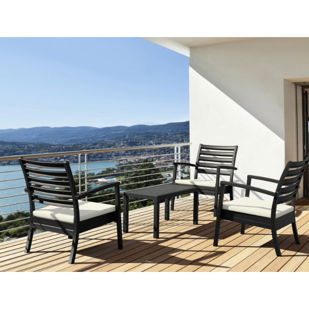 Кресло штабелированное Siesta Artemis XL 004 White