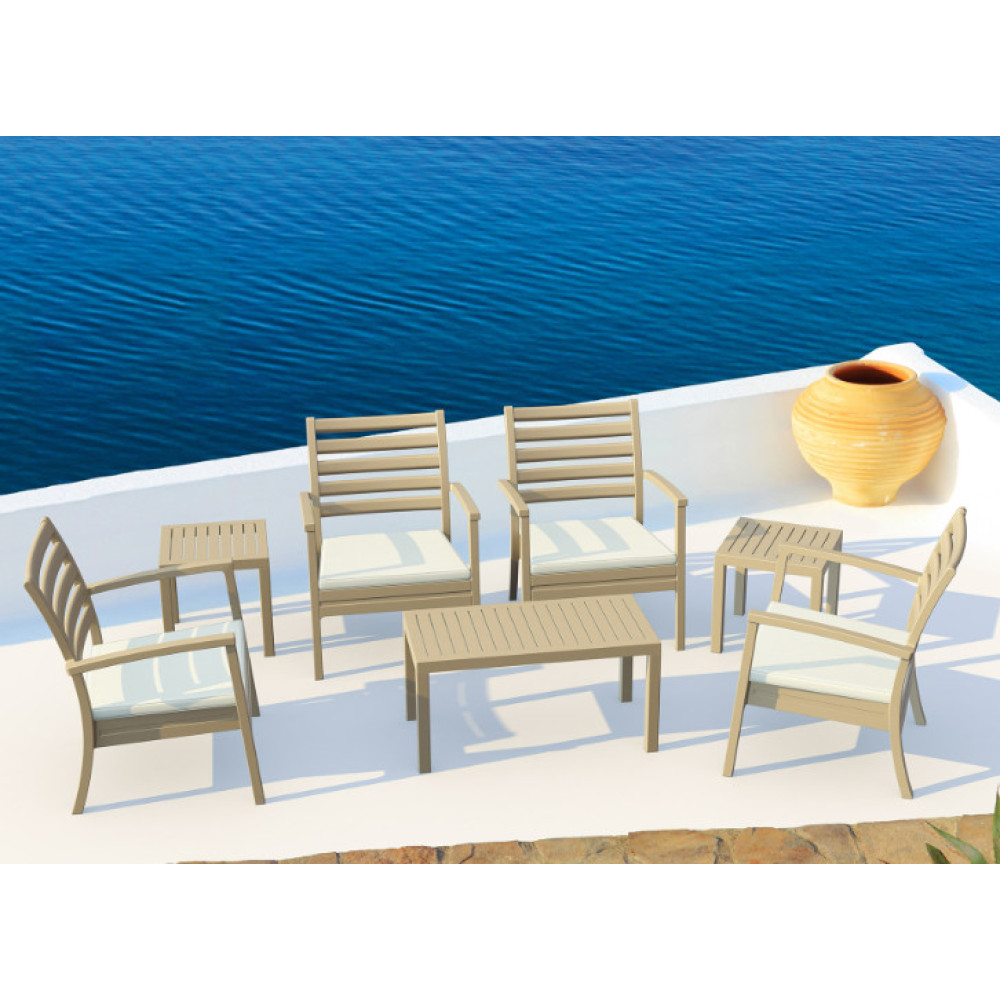 Кресло штабелированное Siesta Artemis XL 004 White