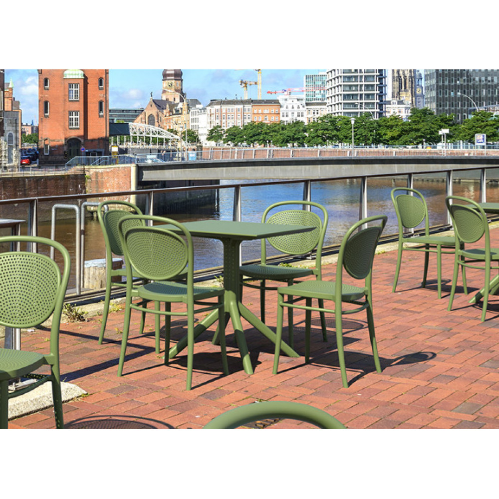 Стол Siesta 70*70 , арт.108 Sky Olive Green
