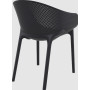 Кресло штабелированное Siesta 151 Sky Pro Black