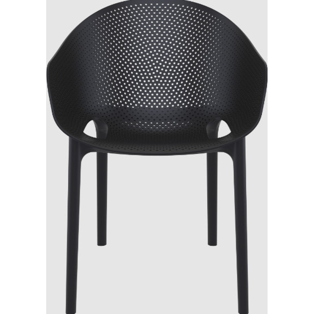 Кресло штабелированное Siesta 151 Sky Pro Black