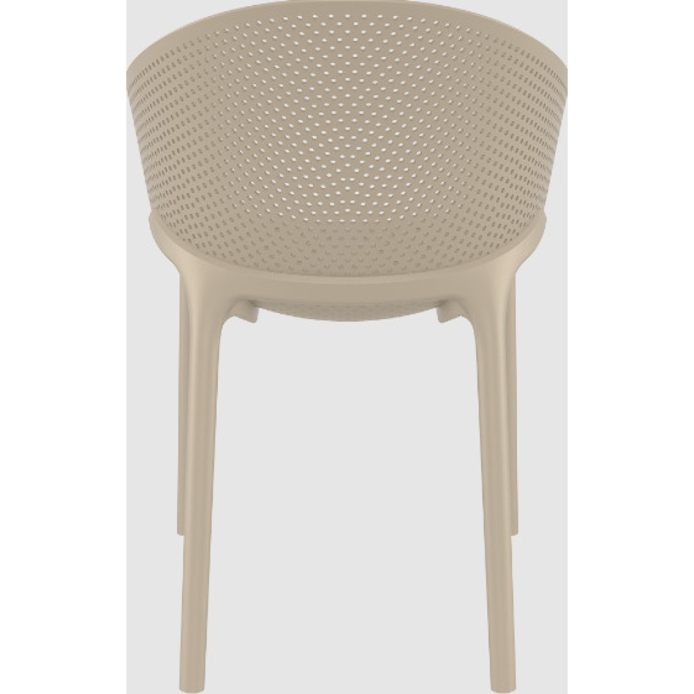 Кресло штабелированное Siesta 151 Sky Pro Taupe