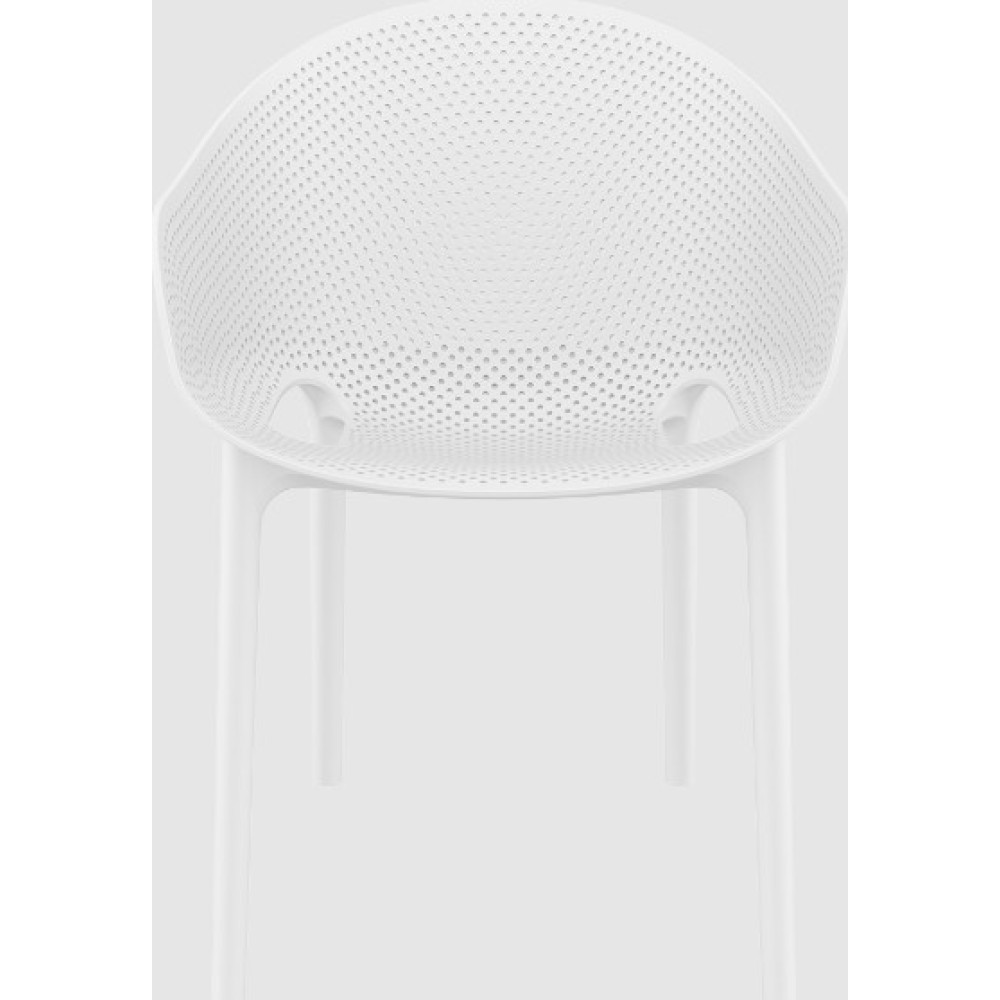 Кресло штабелированное Siesta 151 Sky Pro White