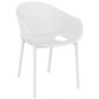 Кресло штабелированное Siesta 151 Sky Pro White