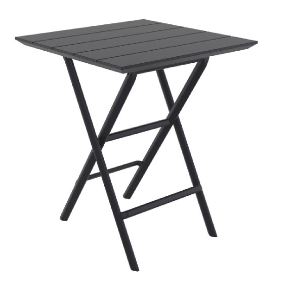 Комплект Стол Siesta складной 292 Helen 60 Black и стулья складные Siesta 290 Helen Folding 2шт.