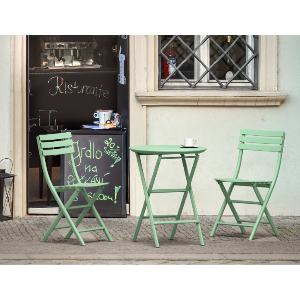 Комплект Стол Siesta складной 292 Helen 60 и стулья складные Siesta 290 Helen Folding 2шт.