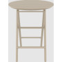 Стол Siesta складной 294 Helen Ø60 Beige