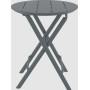 Стол Siesta складной 294 Helen Ø60 Dark Grey