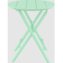 Стол Siesta складной 294 Helen Ø60 Opaline Green