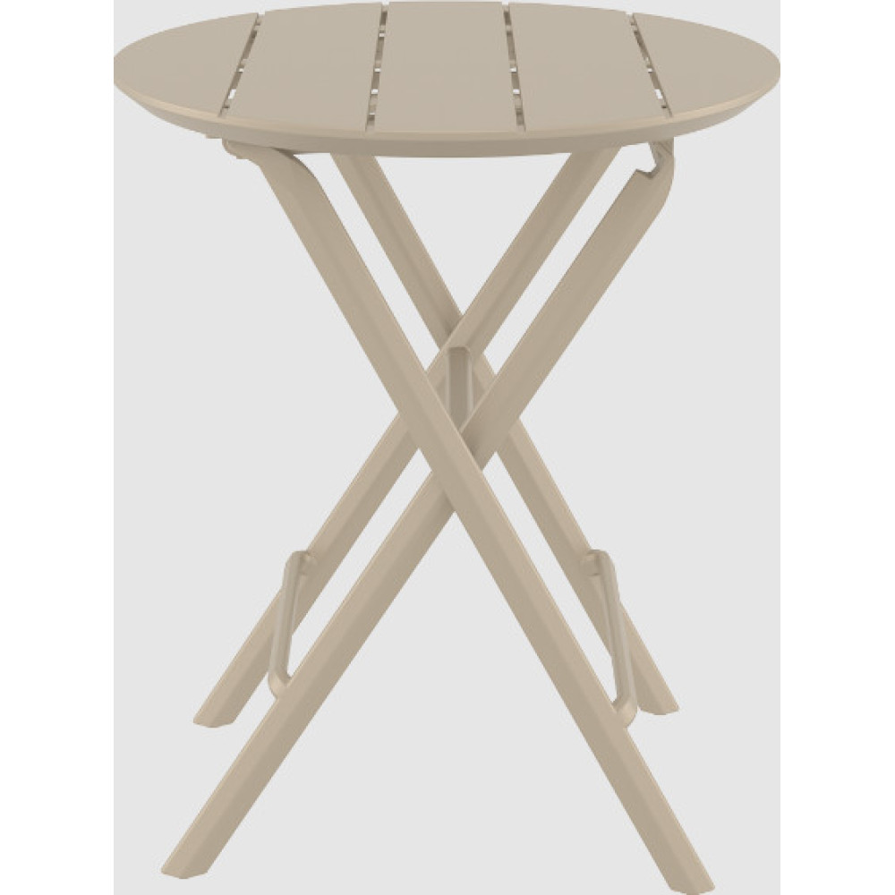 Стол Siesta складной 294 Helen Ø60 Beige