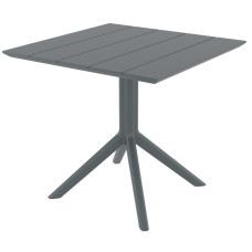 Стол Siesta 80*80 Paris 298 Dark Grey