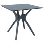 Стол Siesta с ротанговой ножкой (Ibiza Table 80) Арт. 863 Grey